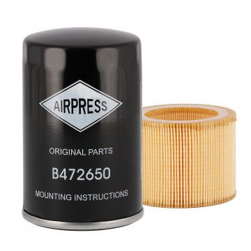 Set servisni A 2000 h za vijčane kompresore 10-15 DD IVR DRY