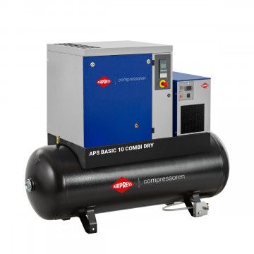 Kompresor vijčani APS 10 Basic Combi Dry 13 bar 10 KM/7.5 kW 780 l/min 500 l
