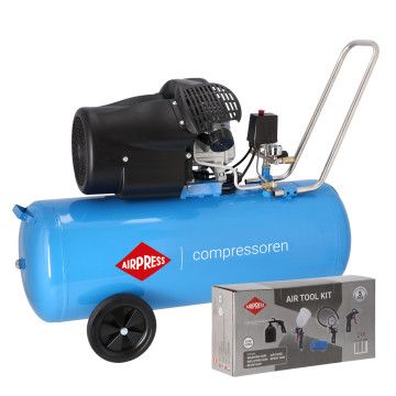 Kompresor HL 425-100V + set pneumatskih pribora