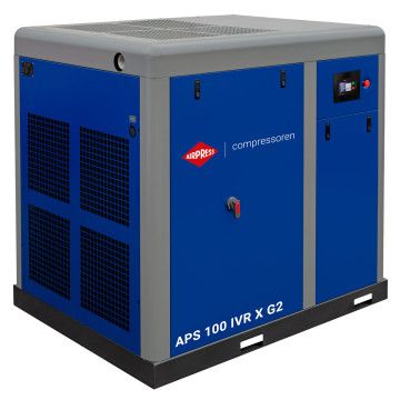 Kompresor vijčani APS 100 IVR X G2 10 bar 100 KM/75kW 3890-12780 l/min