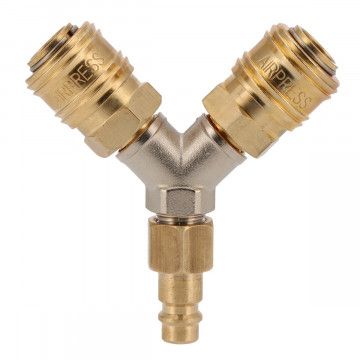 T-ino 1/4" Y s brzim spojnicama Euro