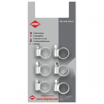 Stegnene trake za crijevo u blisteru 6 kom.