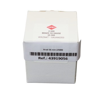 Mini ekser /špica/ TIP "T" - 2,7mm x 55mm - /4 000 kom. / do 45438-5