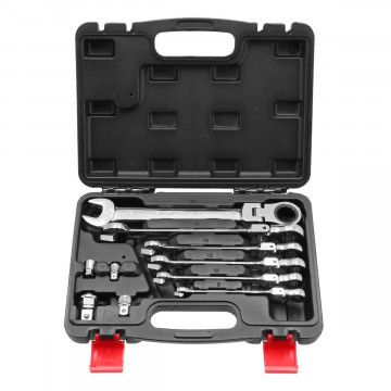 Set ključeva ravno-odvrtnih s ručnom polugom 8-19 mm 1/4", 3/8", 1/2"